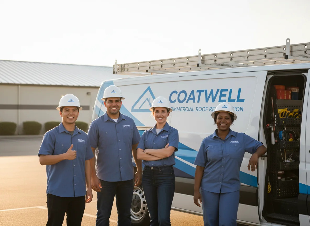 Commercial roof coating company in Beulah, WY
